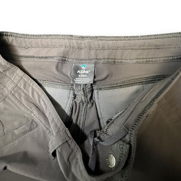 KUHL Women’s Gray Straight Leg Outdoor Performance Pants Size 4 Regular - Picture 3 of 6